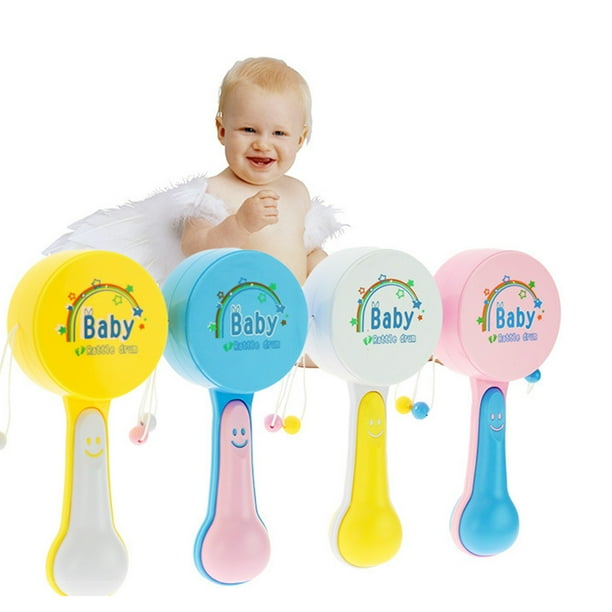 Emilykylie Rattle Drum for Infant Shaker Toy Light Up Musical Instruments Spining Drums Yellow Emilykylie Rattle Drum for Infant Shaker Toy Light Up Musical Instruments Spining Drums Yellow